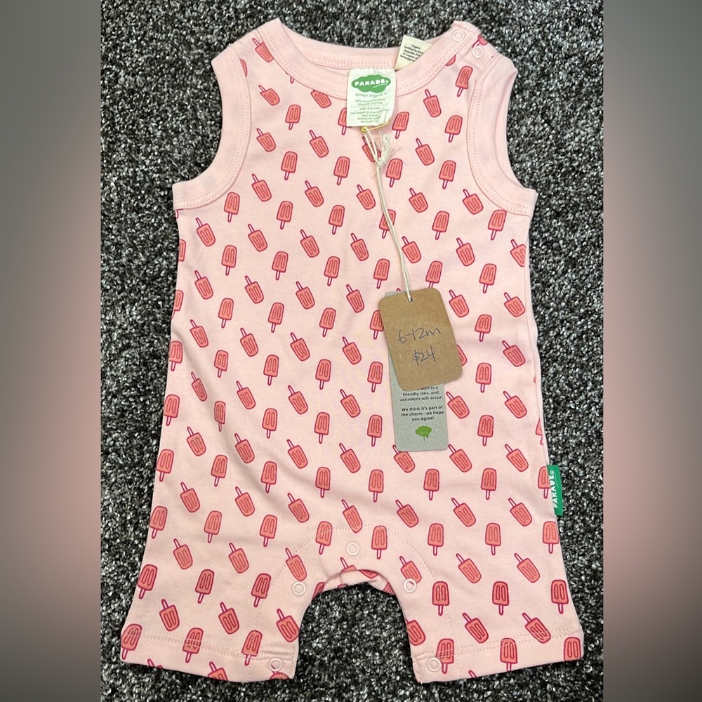 Parade Organics sleeveless romper